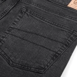 Slim Fit Jeans Aus Bio-Baumwolle - Black Washed -MELA Geschaft 5 pocket frauen jeans bio 890Rt 1280x1280