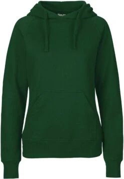 Neutral Hooded Sweatshirt Aus Fairtrade Bio-Baumwolle - Bottle Green