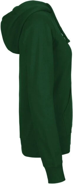 Neutral Hooded Sweatshirt Aus Fairtrade Bio-Baumwolle - Bottle Green -MELA Geschaft 83101 Bottle Green Neutral Fairtrade Kapuzenpulli side klassischer Schnitt Women Fashion Bio Baumwolle 1280x1280