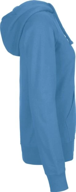 Neutral Hooded Sweatshirt Aus Fairtrade Bio-Baumwolle - Dusty Indigo -MELA Geschaft 83101 Dusty Indigo Neutral Pulli mit Kapuze side gleichfarbige Kordel Fair Fashion oekologisch 1280x1280