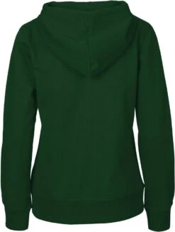 MELA Geschaft -MELA Geschaft 83301 Bottle Green Neutral Raglan Zip Jacke back Kapuze doppellagig dicker Stoff Women Fashion biologisch 1280x1280