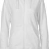 Neutral Zip-Up Hoodie Aus Fairtrade Bio-Baumwolle - White
