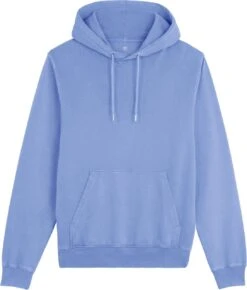 Vintage Terry Hoodie Aus Bio-Baumwolle - G. Dyed Swimmer Blue