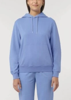 Vintage Terry Hoodie Aus Bio-Baumwolle - G. Dyed Swimmer Blue -MELA Geschaft Bio Baumwoll Kapuzenpullover oekofair U040 103 1280x1280