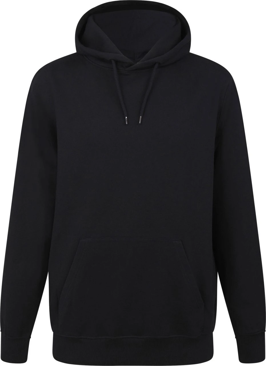 Organic Unisex Hoodie - Black 1 Organic Unisex Hoodie - Black