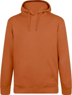 Organic Unisex Hoodie - Dark Orange