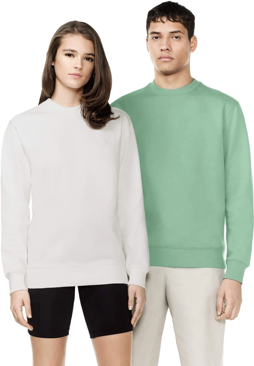 Organic Unisex Sweatshirt - White Mist 2 Organic Unisex Sweatshirt - White Mist – Bild 2