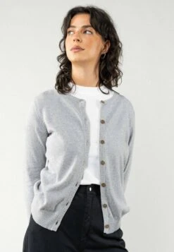 Mela Cardigan Aus Bio-Baumwolle - Grau-meliert 10 Mela Cardigan Aus Bio-Baumwolle - Grau-meliert -MELA Geschaft Cardigan aus Baumwollstrick Bio 1280x1280