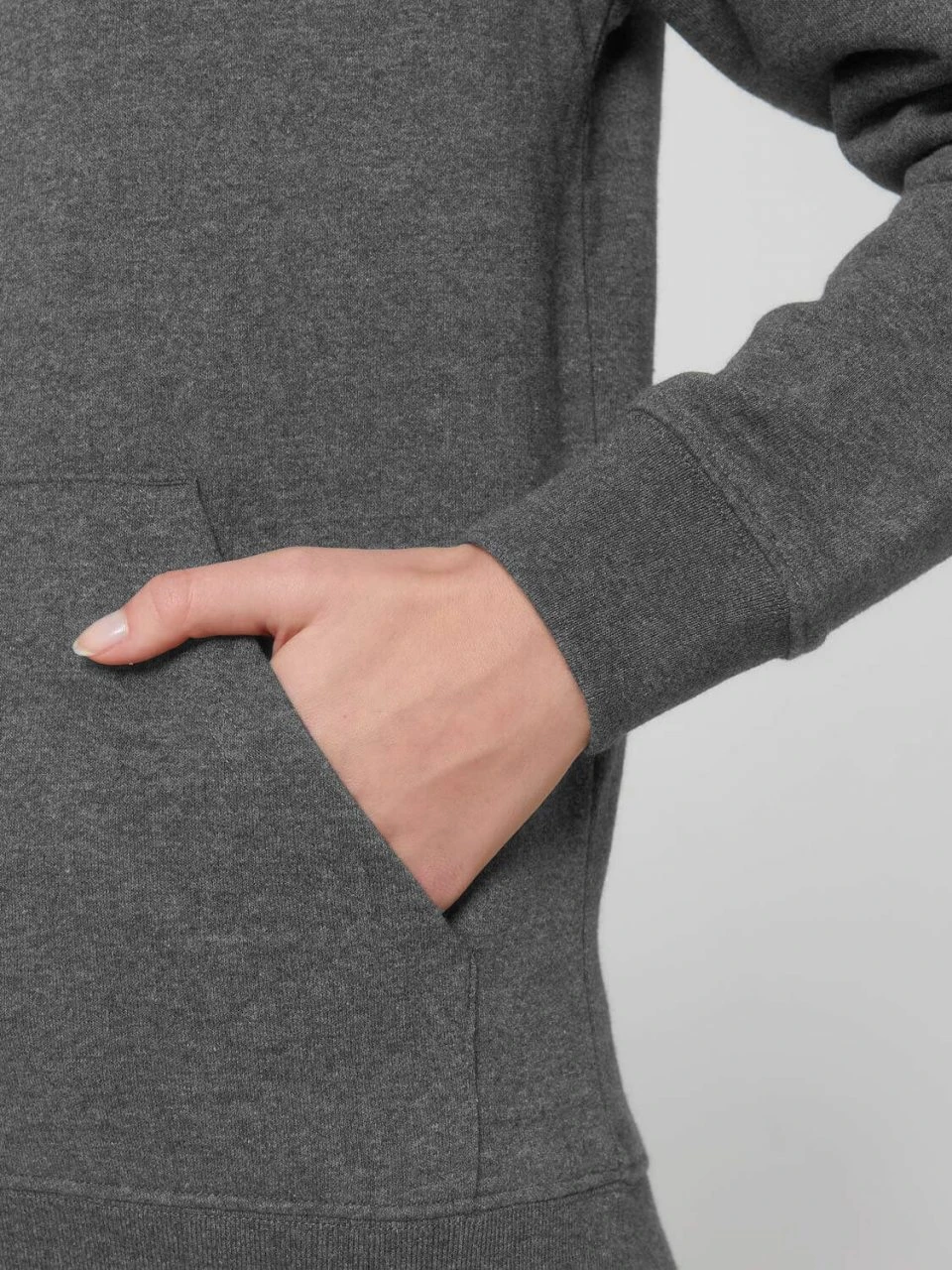 Unisex Hoodie Aus Bio-Baumwolle & Recycelter Baumwolle - Re-black 9 Unisex Hoodie Aus Bio-Baumwolle & Recycelter Baumwolle - Re-black – Bild 9