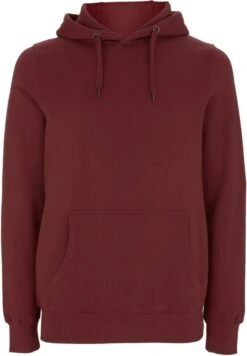 Hoodie Aus Bio-Baumwolle - Burgundy