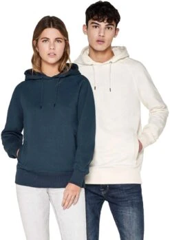 Schwerer Raglan Hoodie Aus Bio-Baumwolle - Denim -MELA Geschaft EP61P Unisex Hoodie reine Bio Baumwolle frauen und maenner 1280x1280