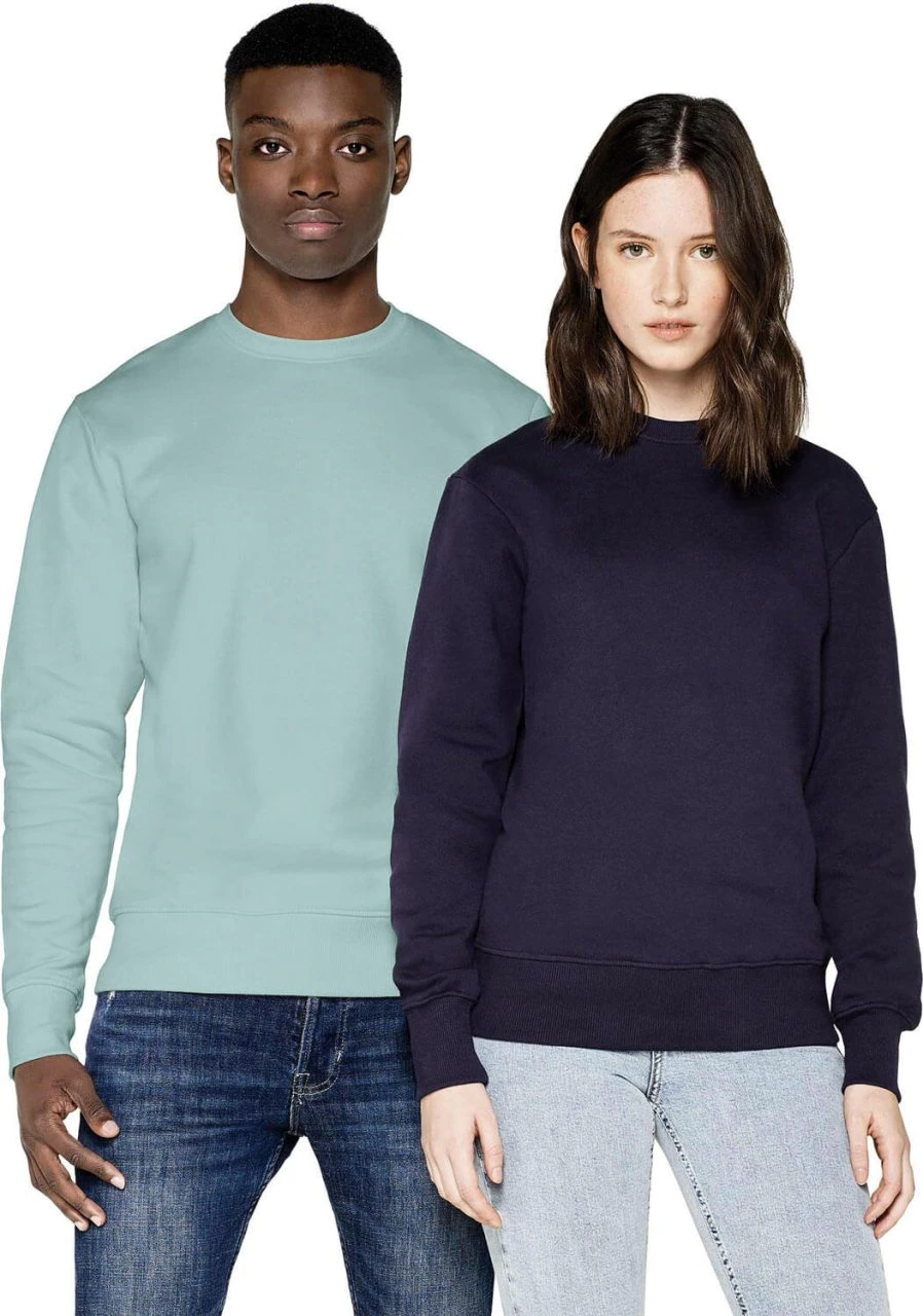 Unisex Sweatshirt Aus Biobaumwolle - Slate Green 3 Unisex Sweatshirt Aus Biobaumwolle - Slate Green – Bild 3