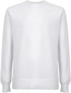 Unisex Sweatshirt Aus Biobaumwolle - White