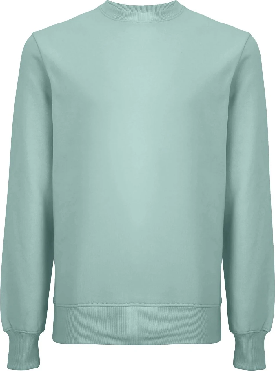 Unisex Sweatshirt Aus Biobaumwolle - Slate Green 1 Unisex Sweatshirt Aus Biobaumwolle - Slate Green