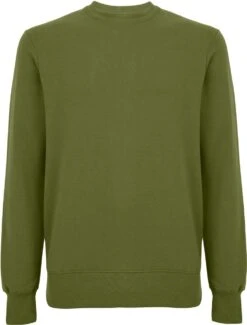 Unisex Sweatshirt Aus Biobaumwolle - Khaki Green