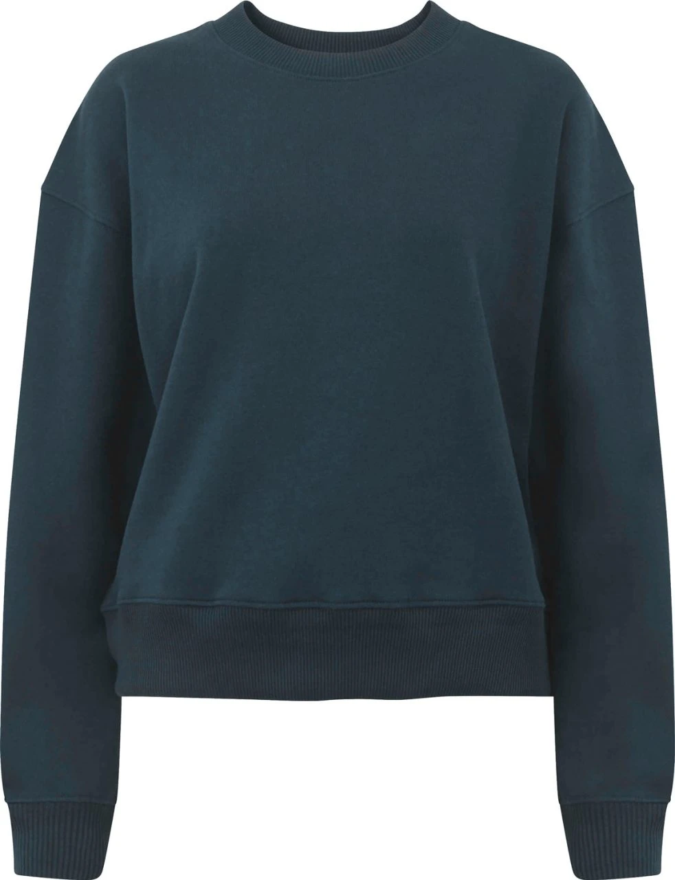 Schweres Sweatshirt Aus Biobaumwolle - Denim 1 Schweres Sweatshirt Aus Biobaumwolle - Denim