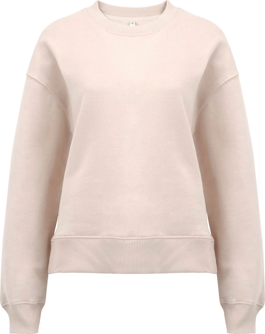 Schweres Sweatshirt Aus Biobaumwolle - Misty Pink 1 Schweres Sweatshirt Aus Biobaumwolle - Misty Pink