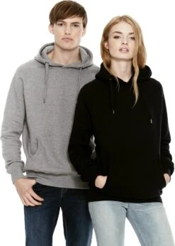 Kapuzenpullover Aus Fairtrade Bio-Baumwolle - Black -MELA Geschaft FS60P unisex hoodie damen herren fair share 1280x1280