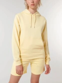 Terry Hoodie Aus Bio-Baumwolle - Butter -MELA Geschaft Fair Fashion oekofair Terry U011 078 1280x1280