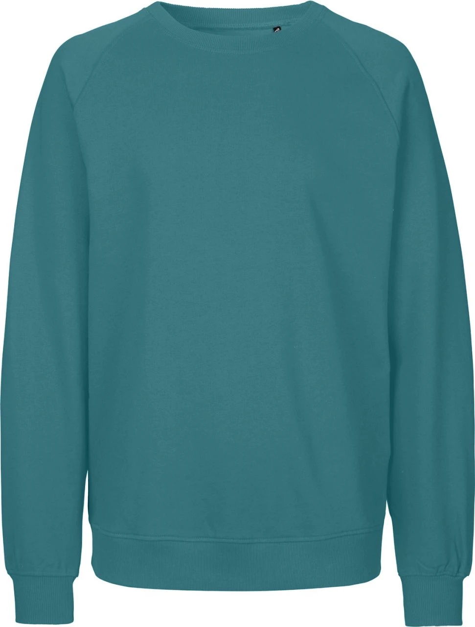 Neutral Unisex Sweatshirt Aus Fairtrade Bio-Baumwolle - Teal 1 Neutral Unisex Sweatshirt Aus Fairtrade Bio-Baumwolle - Teal