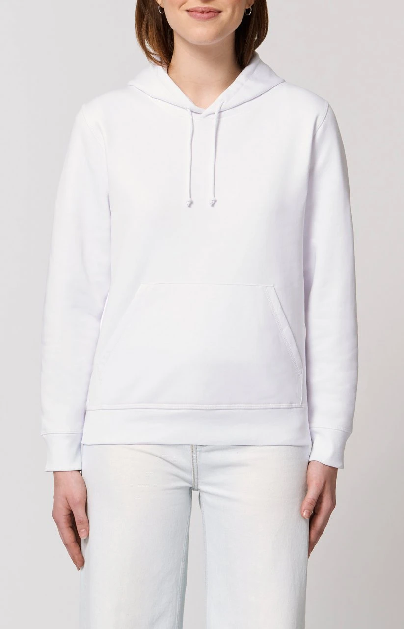 Unisex Hoodie Aus Bio-Baumwolle - White 6 Unisex Hoodie Aus Bio-Baumwolle - White – Bild 6