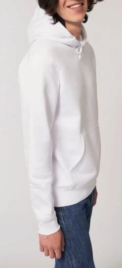 Unisex Hoodie Aus Bio-Baumwolle - White 12 Unisex Hoodie Aus Bio-Baumwolle - White -MELA Geschaft GSTSU812 001 Unisex Kapuzen Pulli Kaengurutasche umweltvertr glich fair trade 1280x1280