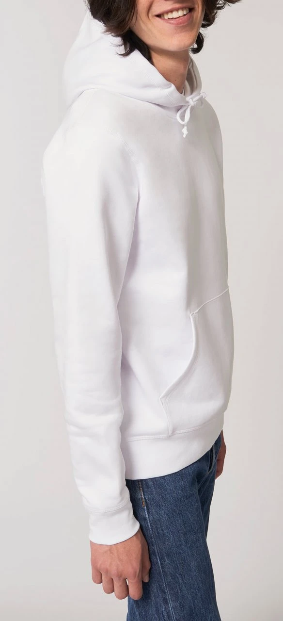 Unisex Hoodie Aus Bio-Baumwolle - White 4 Unisex Hoodie Aus Bio-Baumwolle - White – Bild 4