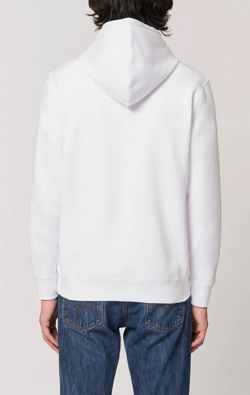 Unisex Hoodie Aus Bio-Baumwolle - White 5 Unisex Hoodie Aus Bio-Baumwolle - White – Bild 5