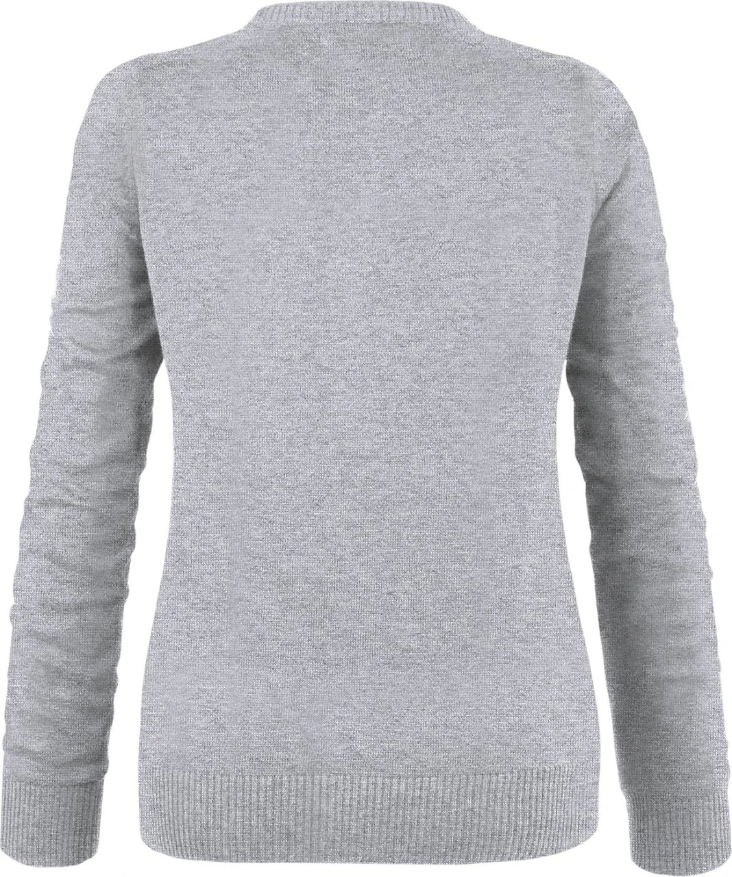 Mela Cardigan Aus Bio-Baumwolle - Grau-meliert 2 Mela Cardigan Aus Bio-Baumwolle - Grau-meliert – Bild 2