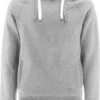 Raglan Hoodie Aus Bio-Baumwolle - Melange Grey