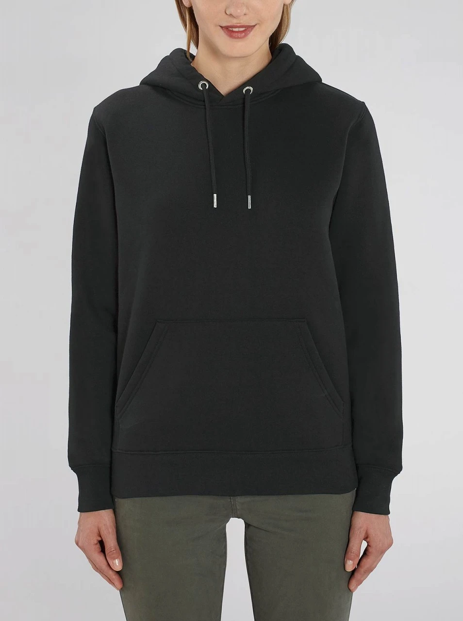 Unisex Hoodie Aus Bio-Baumwolle - Black 5 Unisex Hoodie Aus Bio-Baumwolle - Black – Bild 5