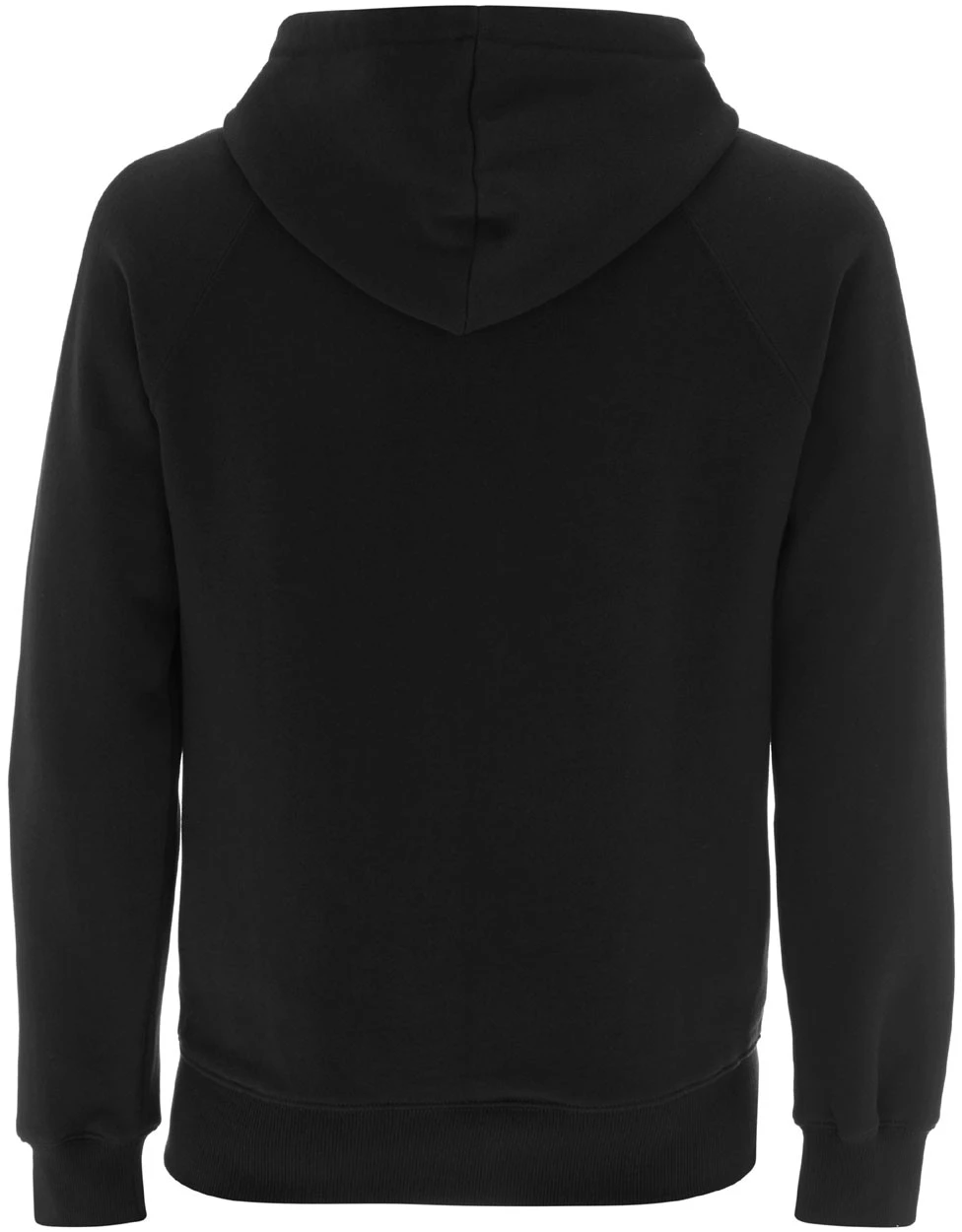 Raglan Hoodie Aus Bio-Baumwolle - Black 2 Raglan Hoodie Aus Bio-Baumwolle - Black – Bild 2
