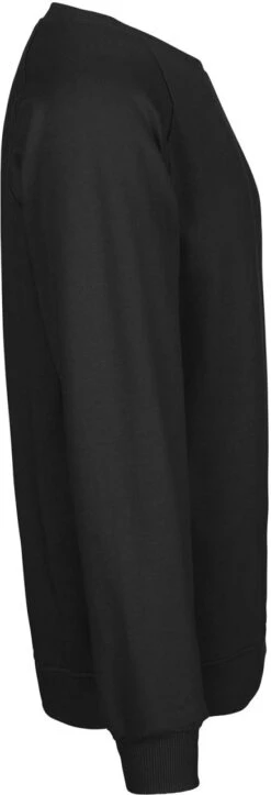 Neutral Unisex Sweatshirt Aus Fairtrade Bio-Baumwolle - Schwarz -MELA Geschaft Neutral O63001 Organic Sweatshirt Fairtrade schwarz seitenansicht 1280x1280