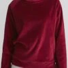 Nicki-Sweatshirt Aus Bio-Baumwolle - Bordeaux