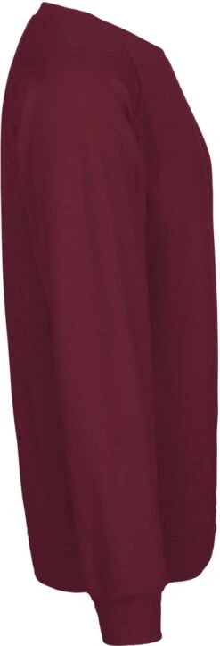 Neutral Unisex Sweatshirt Aus Fairtrade Bio-Baumwolle - Bordeaux -MELA Geschaft O63001 Pulli raglan maenner Fairtrade 1280x1280