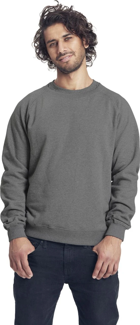 Neutral Unisex Sweatshirt Aus Fairtrade Bio-Baumwolle - Dark Heather 4 Neutral Unisex Sweatshirt Aus Fairtrade Bio-Baumwolle - Dark Heather – Bild 4