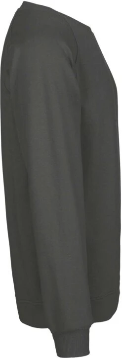 Neutral Unisex Sweatshirt Aus Fairtrade Bio-Baumwolle - Charcoal -MELA Geschaft O63001 char veganer Sweater fuer Sie und Ihn aus Bio Baumwolle charcoal Fairtrade 1280x1280