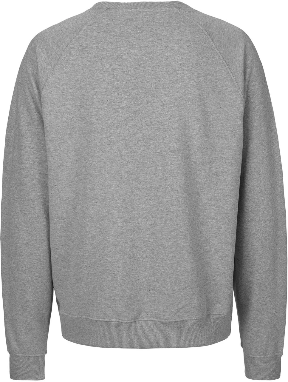 Neutral Unisex Sweatshirt Aus Fairtrade Bio-Baumwolle - Grau Meliert 2 Neutral Unisex Sweatshirt Aus Fairtrade Bio-Baumwolle - Grau Meliert – Bild 2