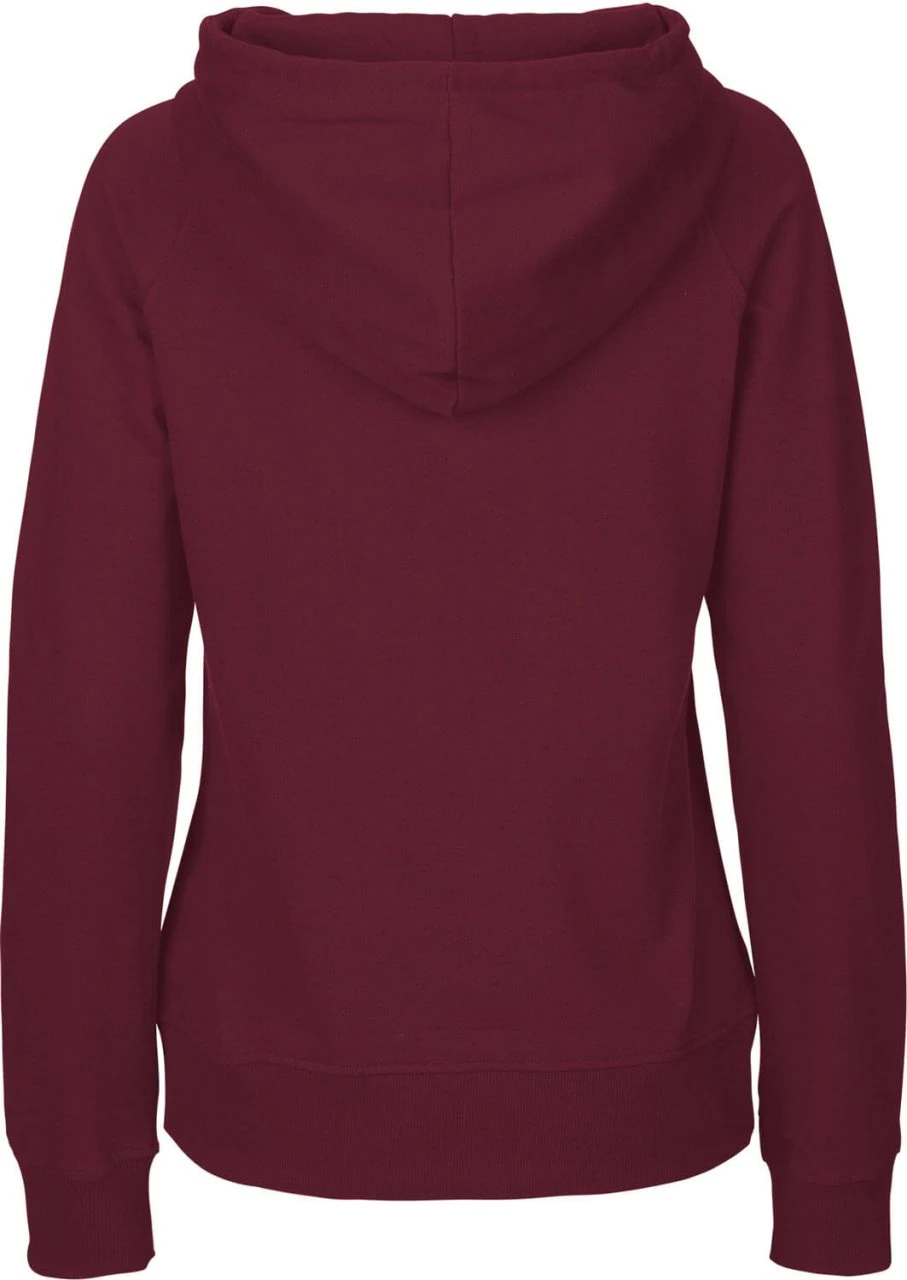 Neutral Hooded Sweatshirt Aus Fairtrade Bio-Baumwolle - Bordeaux 2 Neutral Hooded Sweatshirt Aus Fairtrade Bio-Baumwolle - Bordeaux – Bild 2