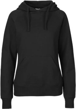 Neutral Hooded Sweatshirt Aus Fairtrade Bio-Baumwolle - Schwarz