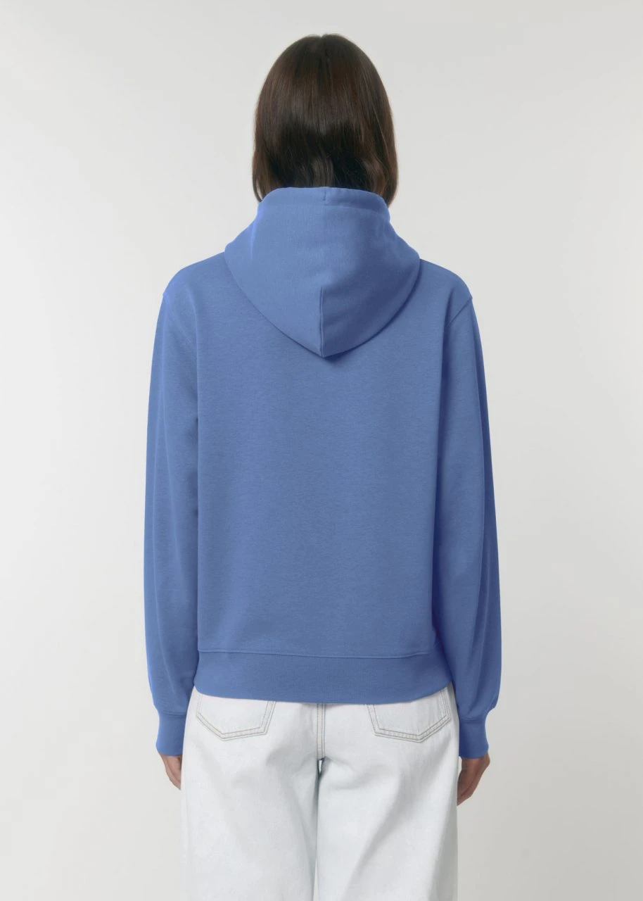 Terry Hoodie Aus Bio-Baumwolle - Bright Blue 9 Terry Hoodie Aus Bio-Baumwolle - Bright Blue – Bild 9