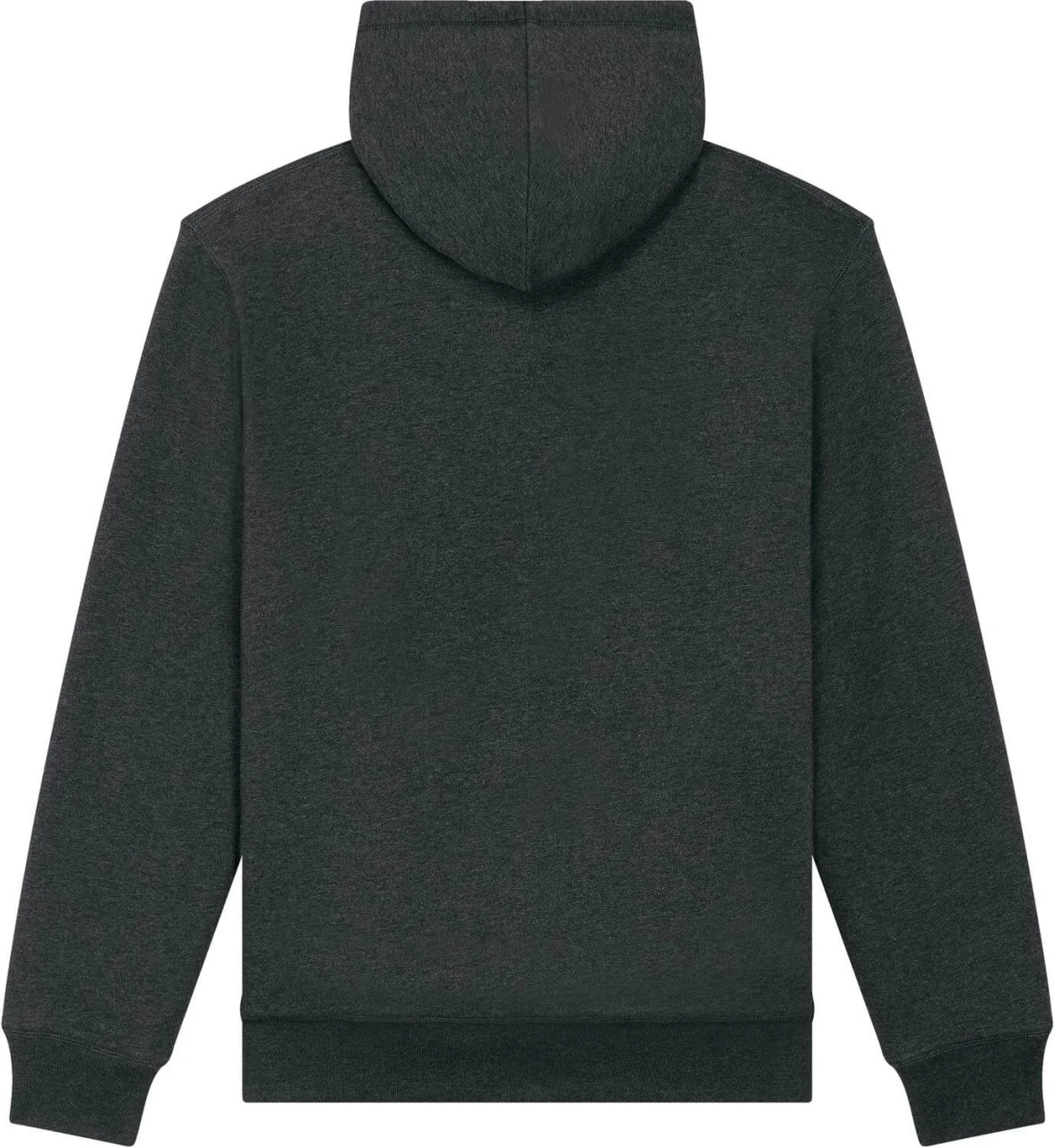 Gefütterte Unisex Kapuzenjacke Aus Bio-Baumwolle - Dark Heather Grey 2 Gefütterte Unisex Kapuzenjacke Aus Bio-Baumwolle - Dark Heather Grey – Bild 2