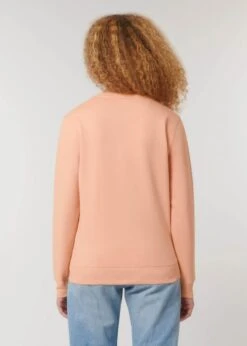 Unisex Sweatshirt Aus Bio-Baumwolle - Fraiche Peche 15 Unisex Sweatshirt Aus Bio-Baumwolle - Fraiche Peche -MELA Geschaft Rueckansicht klassischer Pullover apricot U823 101 1280x1280