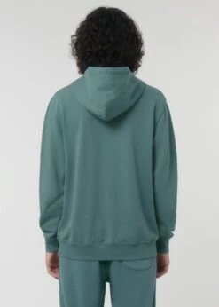 Vintage Terry Hoodie Aus Bio-Baumwolle - G. Dyed Hydro -MELA Geschaft Rueckansicht veganer Kapuzenpullover hydro U040 102 1280x1280