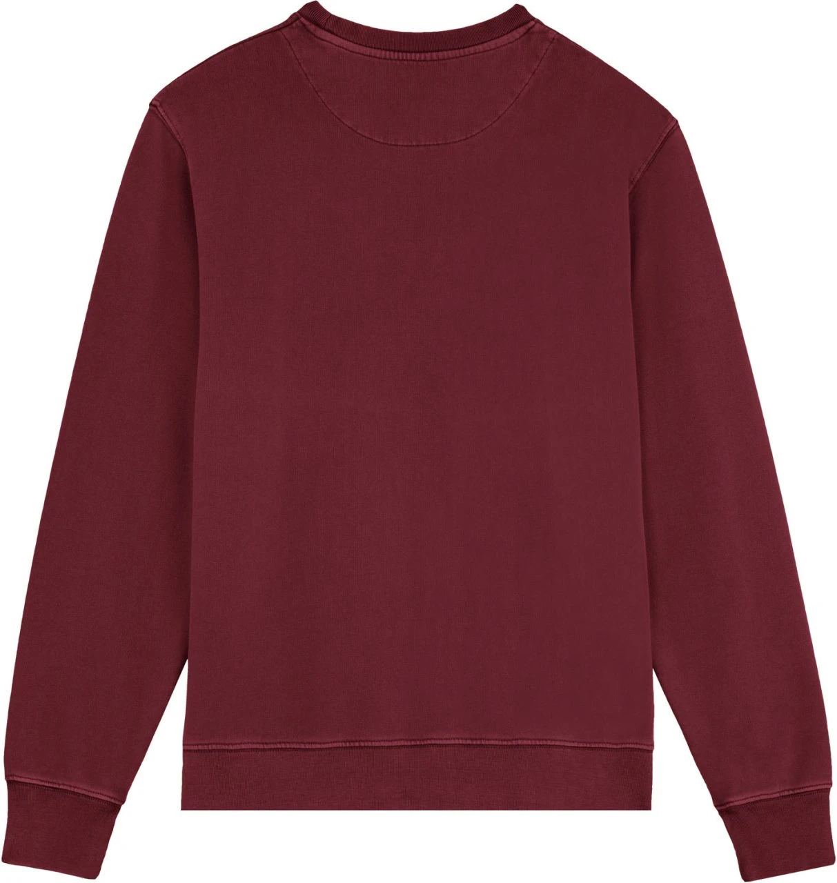 Terry Sweatshirt Aus Bio-Baumwolle - Burgundy 2 Terry Sweatshirt Aus Bio-Baumwolle - Burgundy – Bild 2