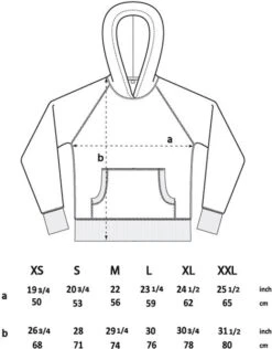 Recycled Unisex Hoodie Aus Baumwolle Und Polyester - Black -MELA Geschaft SA41P Salvage Unisex Pullover Hood Abmessungen 1280x1280