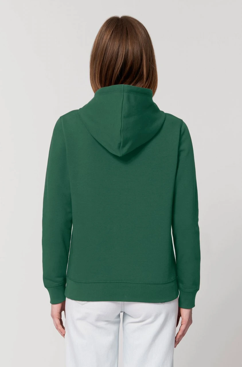 Unisex Hoodie Aus Bio-Baumwolle - Bottle Green 6 Unisex Hoodie Aus Bio-Baumwolle - Bottle Green – Bild 6