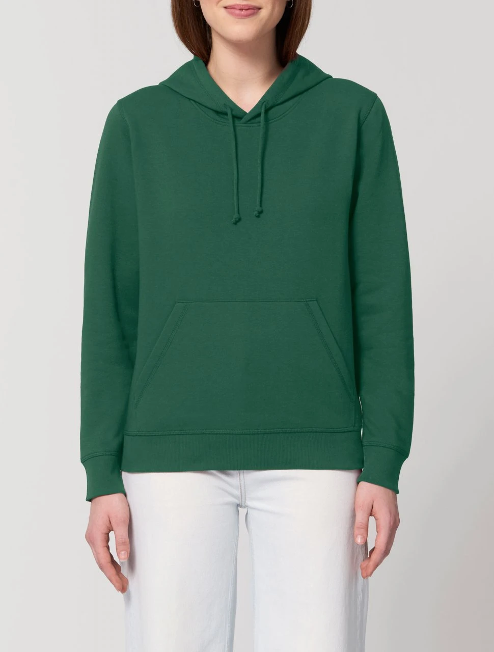 Unisex Hoodie Aus Bio-Baumwolle - Bottle Green 5 Unisex Hoodie Aus Bio-Baumwolle - Bottle Green – Bild 5
