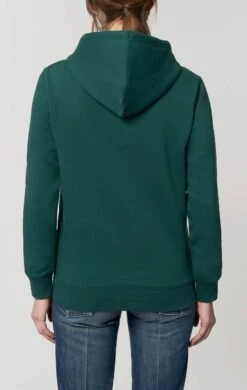 Unisex Hoodie Aus Bio-Baumwolle - Glazed Green 13 Unisex Hoodie Aus Bio-Baumwolle - Glazed Green -MELA Geschaft STSU822 036 Schwerer Damen Pullover Rueckansicht umweltbewusst biologisch oeko 1280x1280