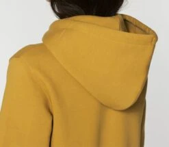 Unisex Hoodie Aus Bio-Baumwolle - Ochre -MELA Geschaft STSU822 048 ochre Hooded Sweater unisex ueberschnittene Schulter hochwertige Bio Qualitaet fair 1280x1280